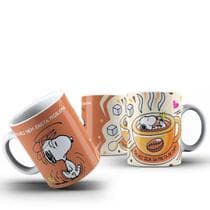 Caneca Snoopy Talvez Seja Falta De Café Cerâmica Divertida - ocamelo