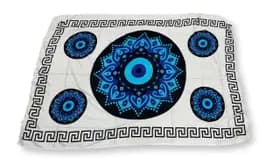 Canga de Praia Viscose Estampa Estrela Olho Grego - Sarat Moda Indiana