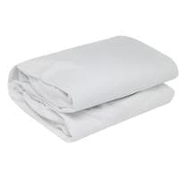 Capa Colchão Protetor Impermeável Cama Box Queen com Elastico 198 x 158cm 100% Poliéster Branco - Love4Home