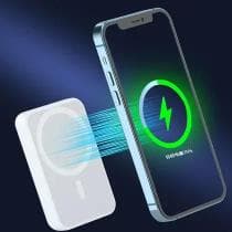 Carregador Portátil Magnético Indução Sem Fio para Compativel com iPhone 11 12 13 14 Power Bank Rápido - Foxcom