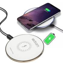 Carregador Sem Fio por Indução Turbo LED Carregamento Ultra Rápido - Exbom