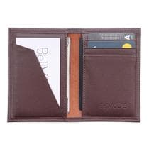 Carteira Masculina Feminina Mini Porta Cartões Slim Couro Legítimo Presente Personalizada Marca BELLVOLPE