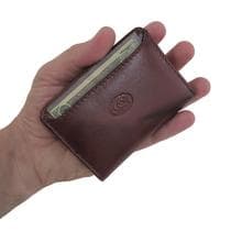 Carteira Masculina Pequena Slim Porta Cartão Couro Legítimo - A2R