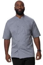 Casaco masculino Chef Works Montreal Cool Vent Chef cinza S