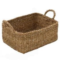 Cesta Decorativa em Fibra Natural 38cm 15106-PL - PARIS LUZ