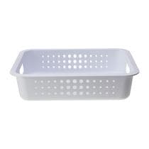 Cesta Organizadora Baixa Branco - OU