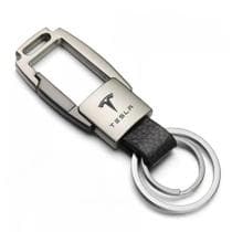 Chaveiro Personalizado Gravado a Laser com Logo Tesla F Luxo - KEYCHAIN