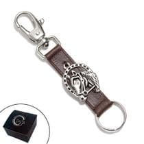 Chaveiro SLIM Country Pingentes Personalizado Cavalo Ferradura Fecho Mosquetão - GRANADO ACESSÓRIOS