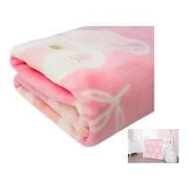 Cobertor Manta Bebe Menina Macio Flannel Feminino Rosa - Etruria