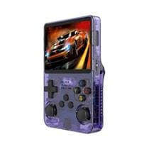 Console De Jogos Portátil 128G R36S Com Tela IPS De 3,5 Polegadas, Jogos Retrô, Sistema ArkOS, - NONE