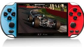 Console Game Portátil X7 Plus De 5.1 (Tela Grande) Polegadas Vermelho E Azul - Console Portátil