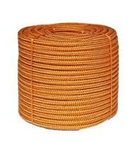 Corda 6mm Ouro Dourada Artesanato Trançada 20 Metros Top - Collins