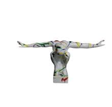 Enfeite Escultura Arte Moderna Colorida Impecavel Formosa - LUXdécor Casa e Jardim