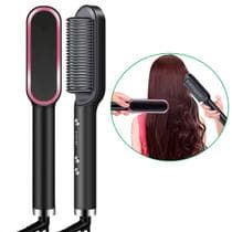 Escova 3 em 1 Alisadora Secadora Cabelo Perfeito Profissional 110/220v Bivolt - LAURUS