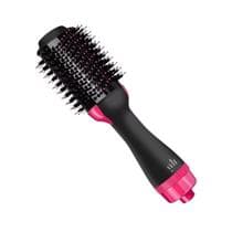 Escova 3 em 1 Secadora Alisadora 110V Seca Alisa Cabelo Modeladora - HBEUATY