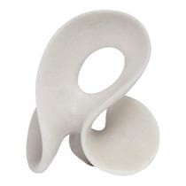 Escultura Decorativa Moderna Em Poliresina Design Abstrato - Casa Hera Maria