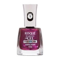 Esmalte Risqué Diamond Gel Cybercolors Metrópole Noturna 9ml