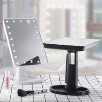 Espelho Para Maquiagem de Mesa Com 16 Luzes Led Camarim Portátil Penteadeira Estética - ESPELHOLED