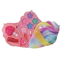 Estojo De Maquiagem Completo Maleta De Sorvete Infantil Sombra Gloss Batom Para Meninas - Unitoys