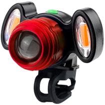 Farol Lanterna Bike Led T6 Com Zoom / Recarregável - GTSM1