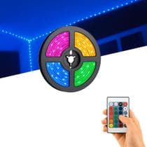 Fita Led 5 Metros Bluetooth rgb Inteligente para Quarto - NoBrand
