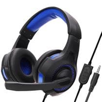 Fone de Ouvido Headset Gamer C/ Fio Microfone Baixa Latência Profissional Resistente Confortável Pc Console Jogos Streamer - Lehmox