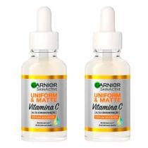 Garnier Skin Uniform & Matte Vitamina C Kit - 2 Sérum Facial Antimarcas