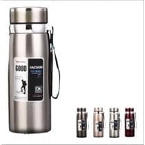 Garrafa 600ml ou 1000ml Inox Térmica Com Infusor, De Água Café, Com Alça. - oem