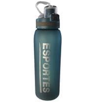 Garrafa de Agua Plastica 900ml Academia Colorida Cor:Azul - Elite
