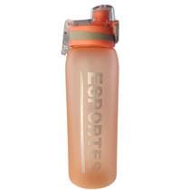 Garrafa de Agua Plastica 900ml Academia Colorida Cor:Laranja - Elite