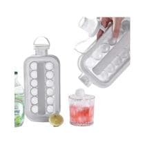 Garrafa De Água Portátil Dobrável Com Molde Criativo Para Cubos De Gelo, Gadget De Cozinha E Bar - NONE