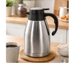 Garrafa Térmica Inox 1,2l Gatilho Café Chá Lovely Vibe