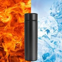 Garrafa Térmica Inteligente Inox com Medidor de Temperatura Visor Led a Vácuo 500ml - LED VISOR