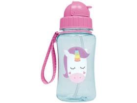 Garrafinha Animal FUN Squeeze Infantil Buba Canudo Retratil