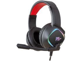Headset Gamer Philco PHS750 PC 7.1 - Preto e Vermelho