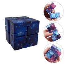 Infinity Cube Cubo Articulado Galáxia Presente Criativo Escritório Gadget Geek Nerd Top Já - Cubo Infinito Fidget Toy Galáxia Anti Stress