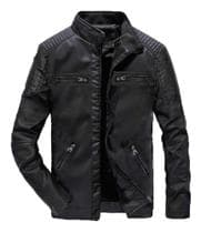 jaqueta De Masculina Motoqueiro impermeável t1 preta