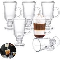 Jogo 6 Xícaras Taça Caneca Café Chocolate Capuccino 230ml - Tesla Store