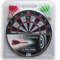Jogo Dardo Gold Sports 15" c/6 setas 08g