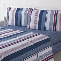 Jogo de Cama 400 Fios Lençol Casal Queen Estampado 4 Peças Estampas Sortidas SEM OPÇÃO DE ESCOLHA