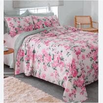 Jogo de Cama Box Lençol Casal Queen Estampado 4 Peças - Estampas Sortidas - STUDIO CASA