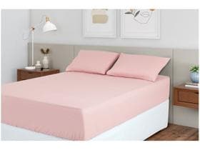 Jogo de Cama Casal 100% Poliéster Marcelino Têxtil Hyperc