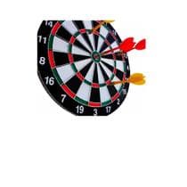 Jogo de Dardos Fort Profissional 30cm Kit Alvo com 06 Dardos