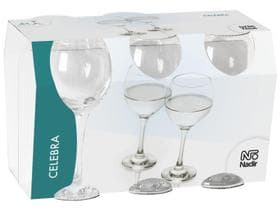 Jogo de Taças para Vinho Nadir Celebra 400ml 6 Peças