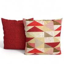 Kit 2 Almofadas Cheias Decorativa Sala Quarto Sofá 48x48cm - JZ Enxovais