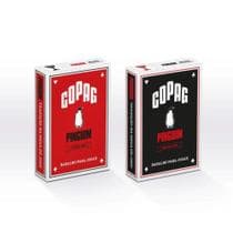 Kit 2 Baralhos Pinguim Naipe Convencional Azul e Vermelho (55 Cartas cada Baralho) Copag - 36691