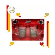 Kit 2 Caneca Porcelana Dia Das Mães e Colher Frases Sortidas - Cosy