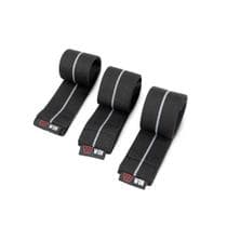 Kit 3 Faixas Elástica Hip Band Won Leve Resistência Preto Exercícios Funcional Pilates Yoga Academia Treino - WON Esportes