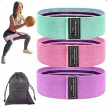 Kit 3 Faixas Elásticas para Exercício Funcional - FACILITA