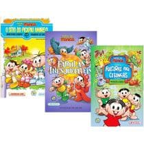 Kit 3 Livros Para Crianças Histórias Fábulas Inesquecíveis Folclore Infantil Monteiro LobatoO Sítio do Picapau Amarelo - Girassol